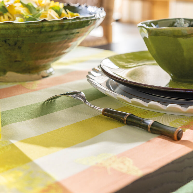 Tischläufer Bal des papillons Citrus 50x150 100% baumwolle, , hi-res image number 3