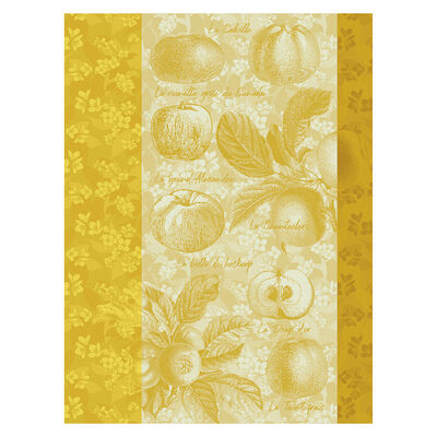 Geschirrtuch Pommes à croquer Golden 60x80 baumwolle,  Geschirrtuch Pommes à croquer Golden 60x80 baumwolle