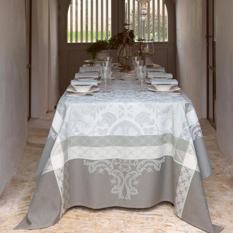 Tischdecke Azulejos Ciment 175x175 baumwolle, , hi-res image number 0