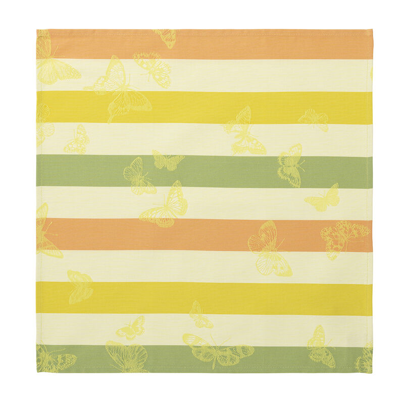 Serviette Bal des papillons Citrus 50x50 100% baumwolle, , hi-res image number 2