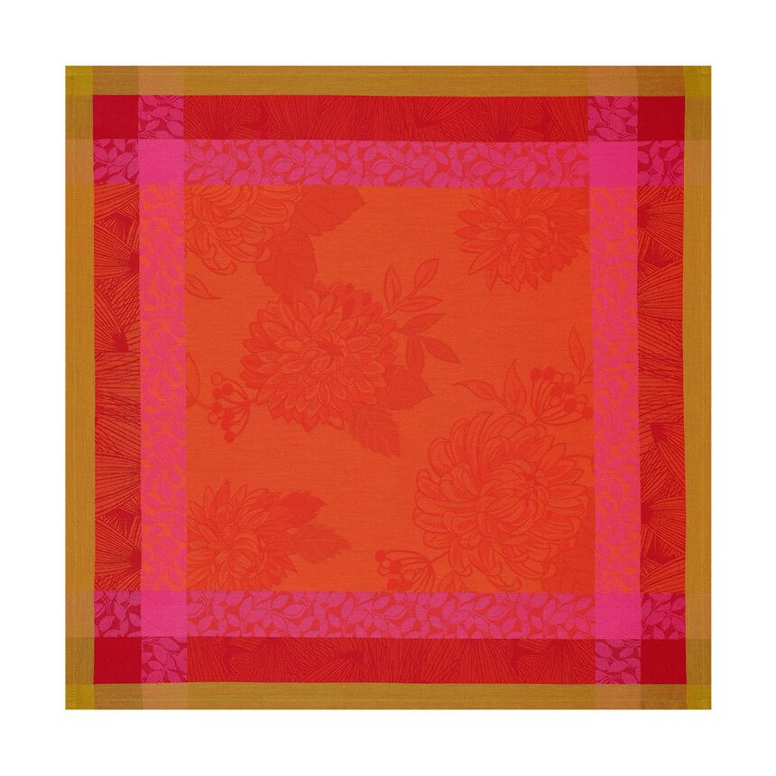 Serviette Parfums de bagatelle Capucine 58x58 baumwolle, , hi-res
