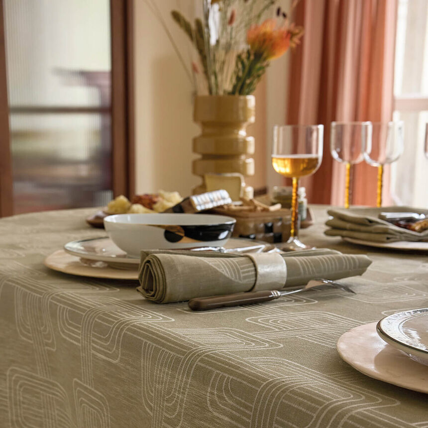 Serviette H&ocirc;tel particulier Buis 55x55 100% Leinen, , hi-res image number 2