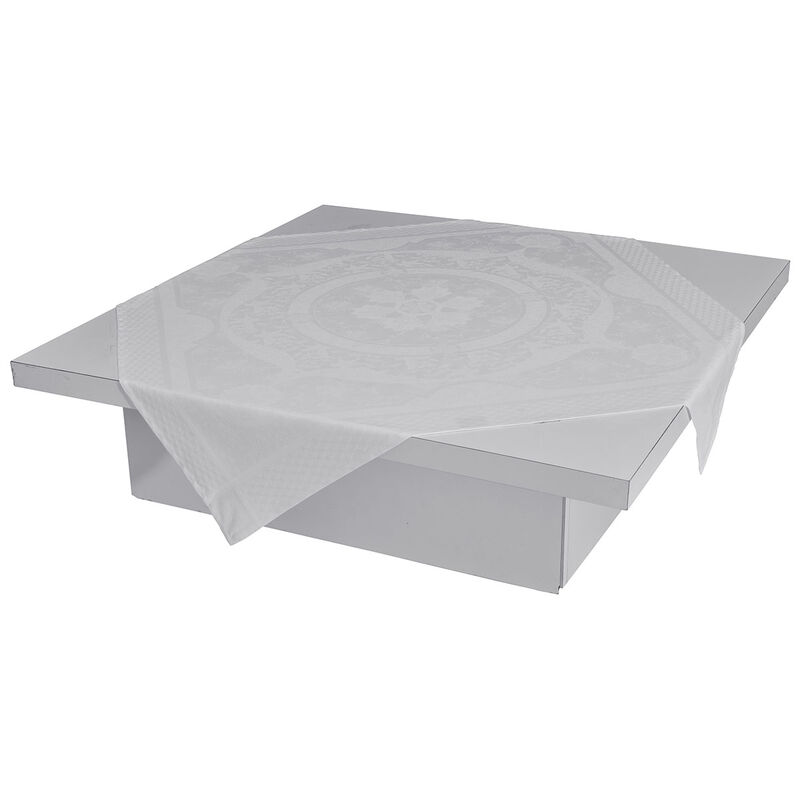 Tischdecke Duchesse Blanc 175x175 baumwolle, , hi-res image number 1