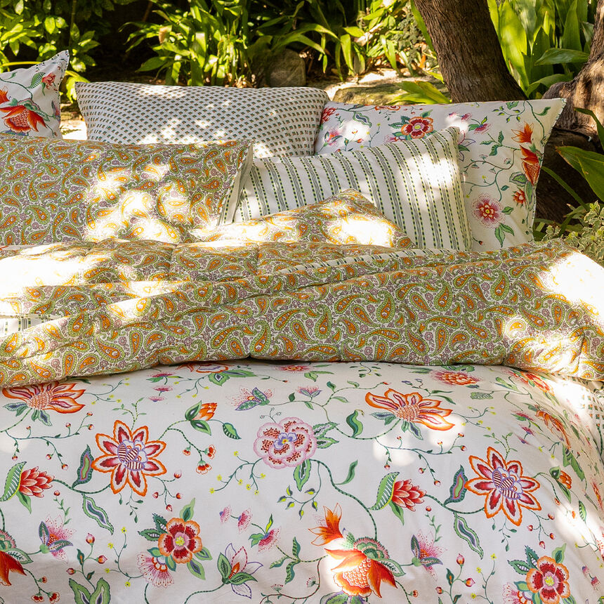 Kopfkissenbezug &Eacute;t&eacute; Indien Baumwolle, , hi-res image number 7