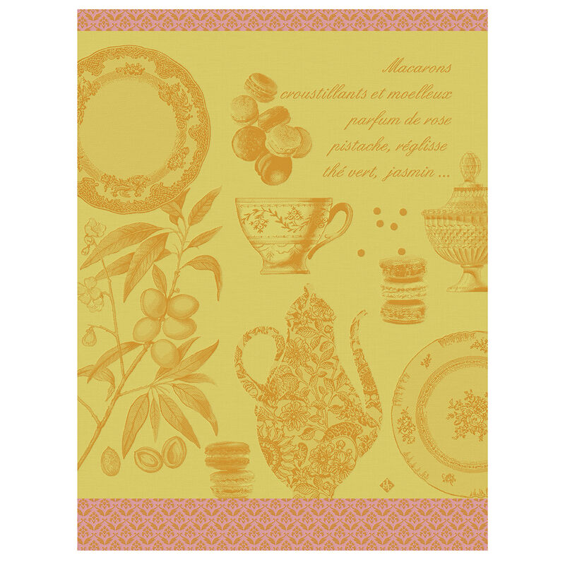 Geschirrtuch Macarons Mangue 60x80 baumwolle, , hi-res image number 0