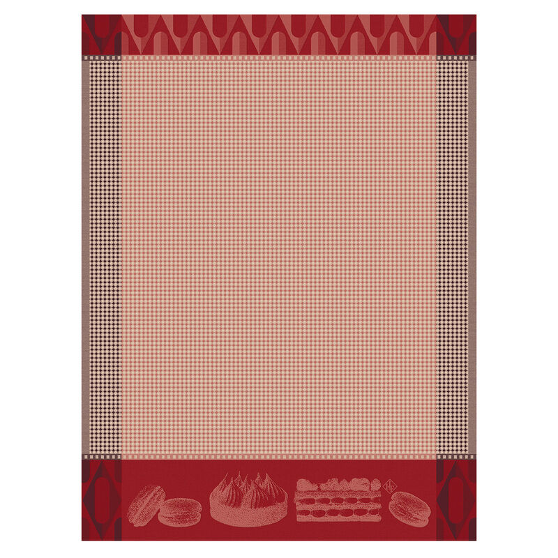 Küchenhandtuch Pâtisseries Françaises Framboise 60x80 100% baumwolle, , hi-res
