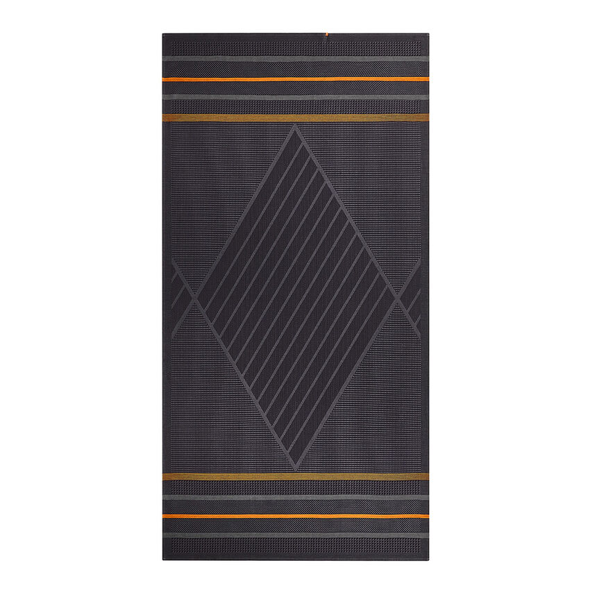 Strandtuch Sand Club Voile Sable Noir 100x200 100% baumwolle, , hi-res image number 1