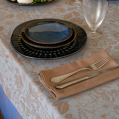 Serviette Cottage Beige 50x50 100% baumwolle,  Serviette Cottage Beige 50x50 100% baumwolle