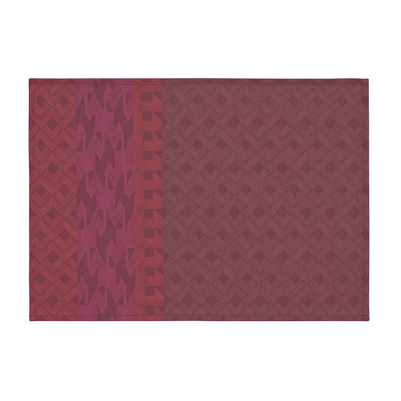 Beschichtete Tischset Caractère Enduit Carmin 50x36 100% baumwolle, , hi-res image number 0