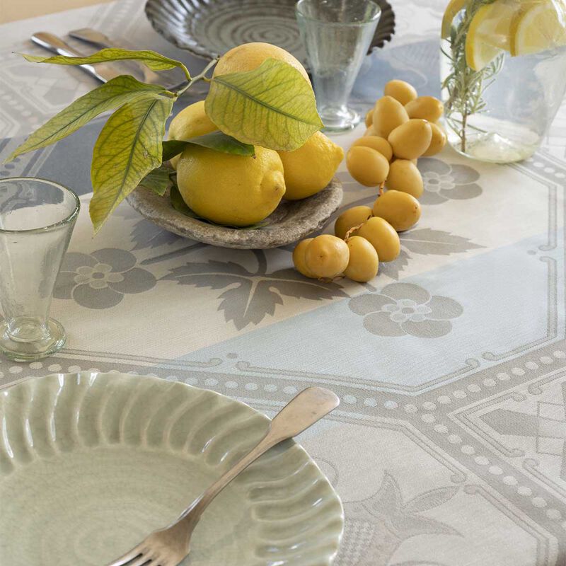 Beschichtete Tischdecke Hacienda Horizon 175x175 baumwolle, , hi-res image number 1