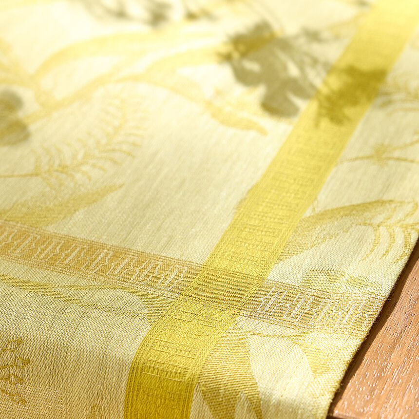 Tischl&auml;ufer &Agrave; l'orangerie Mimosa 50x150 100% Leinen, , hi-res image number 4