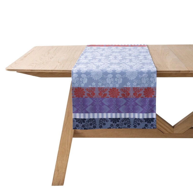 Tischläufer Gipsy Azur 50x150 100% baumwolle, , hi-res image number 0