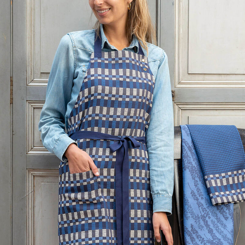 Schürze Origin Rythme Denim 90x100 100% baumwolle, , hi-res image number 0