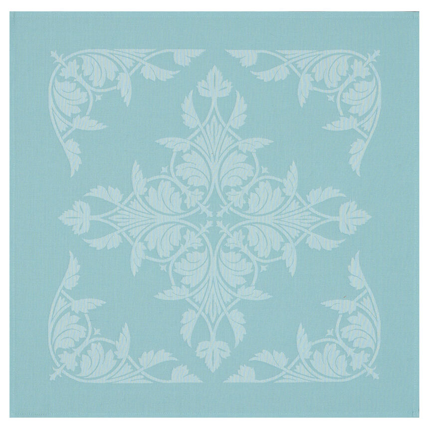 Serviette Syracuse Aqua 58x58 baumwolle, , hi-res image number 0