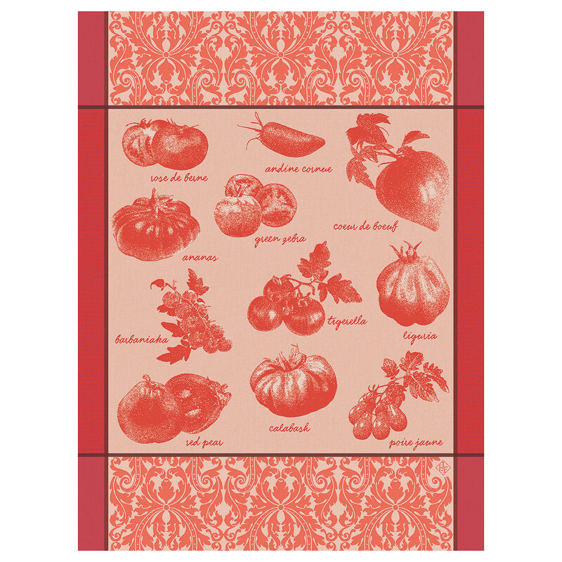 Geschirrtuch Tomates Rouge 60x80 100% baumwolle, , hi-res image number 1