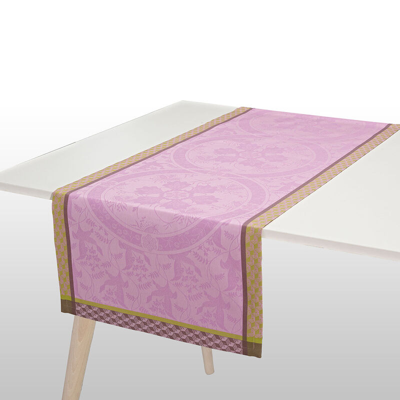 Tischläufer Duchesse Pivoine 50x150 baumwolle, , hi-res image number 0