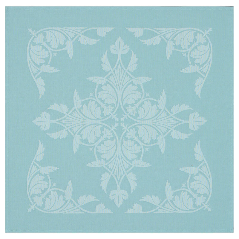 Serviette Syracuse Aqua 58x58 baumwolle, , hi-res