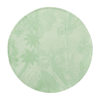 Beschichtete Tischset rund Sinhar&acirc;ja Baumwolle