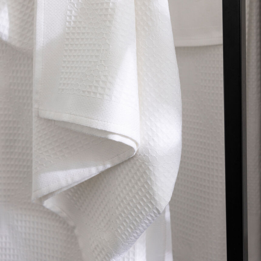 Handtuch Pois de senteur Blanc 50x100 100% baumwolle, , hi-res image number 4