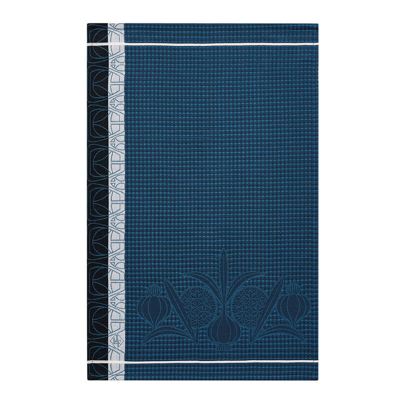 Küchenhandtuch L'ail Bleu 38x54 100% baumwolle, , hi-res image number 0