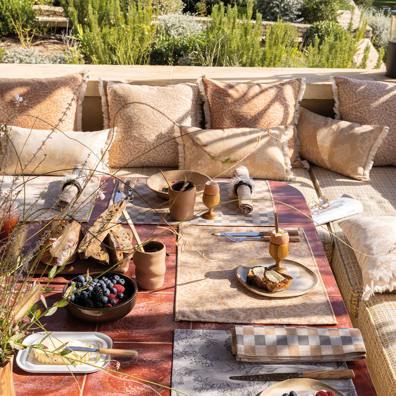 Kissenbezug Champêtre Brindilles 50x50 100% baumwolle, , hi-res image number 3