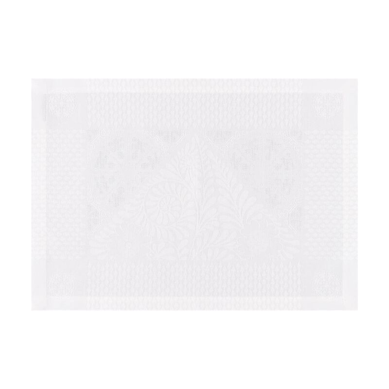 Tischset Bosphore Blanc Blanc 54x38 halbleinen, , hi-res image number 2