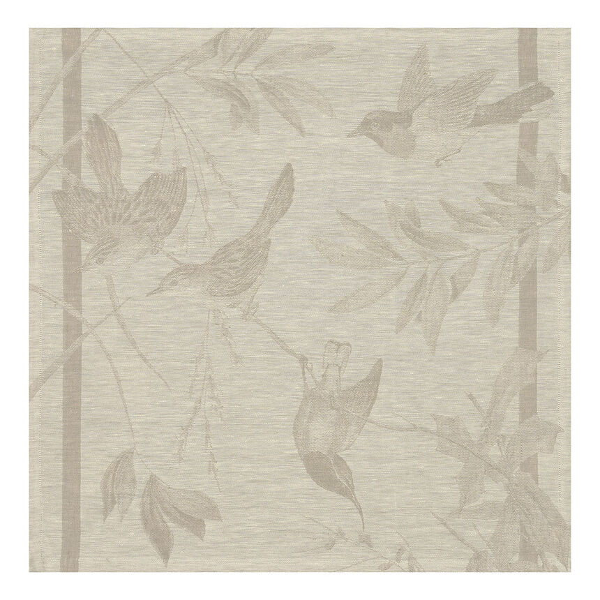 Serviette Voli&egrave;re Solaire 58x58 leinen, , hi-res image number 1