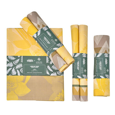 Packung 2 Beschichtete Tischsets La Vie en Vosges Baumwolle,  Packung 2 Beschichtete Tischsets La Vie en Vosges Baumwolle