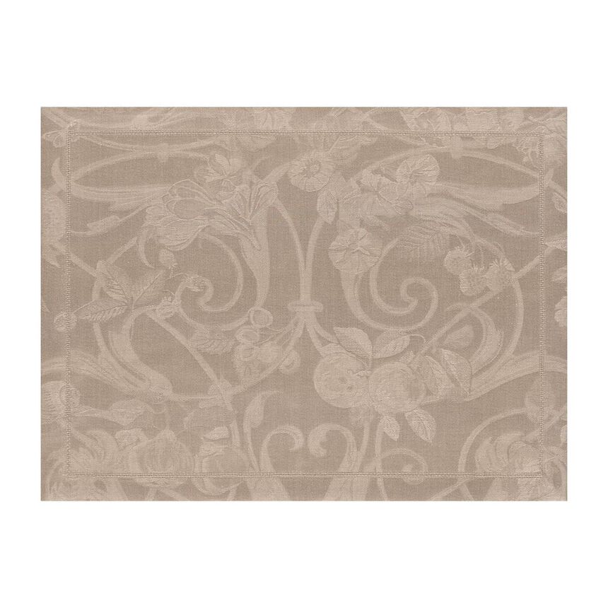 Tischset Tivoli Poivre gris 50x38 leinen, , hi-res image number 1