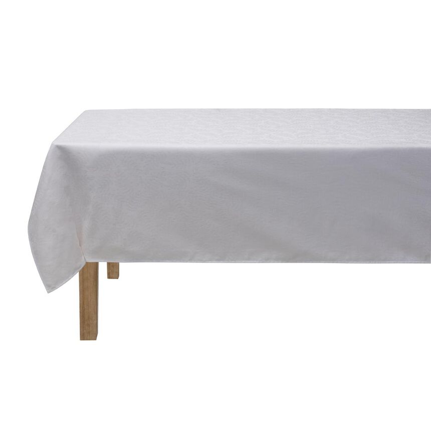 Beschichtete Tischdecke Vegetal mood Blanc 175x175 100% baumwolle, , hi-res image number 0