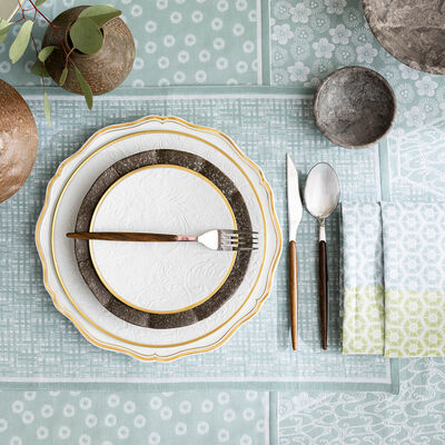 Tischset Wagara Céladon 50x36 100% baumwolle