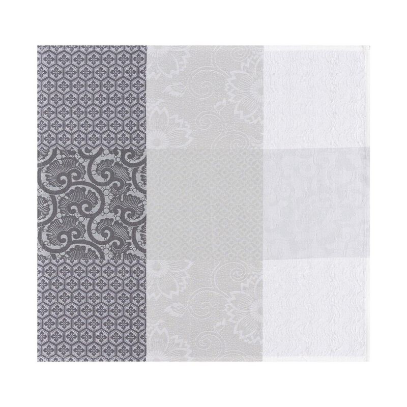 Serviette Fleurs de Kyoto Brume 58x58 baumwolle, , hi-res