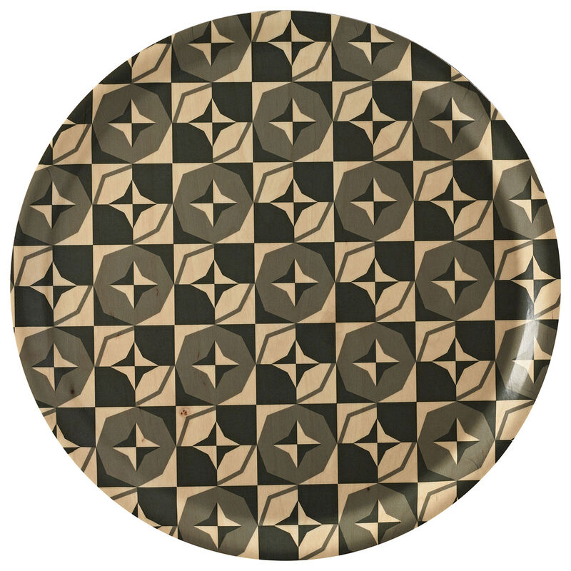 Das Tablett Bistronome Charbon Ø38 Holz / 100% Birke
, , hi-res image number 0