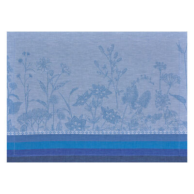 Tischset Instant Bucolique Bleuet 50x36 leinen,  Tischset Instant Bucolique Bleuet 50x36 leinen