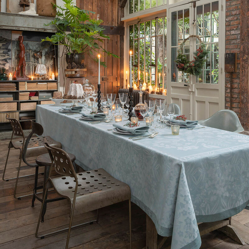 Tischdecke Poésie d'hiver Arctique 175x175 99 baumwolle / 1% other fibers, , hi-res image number 0