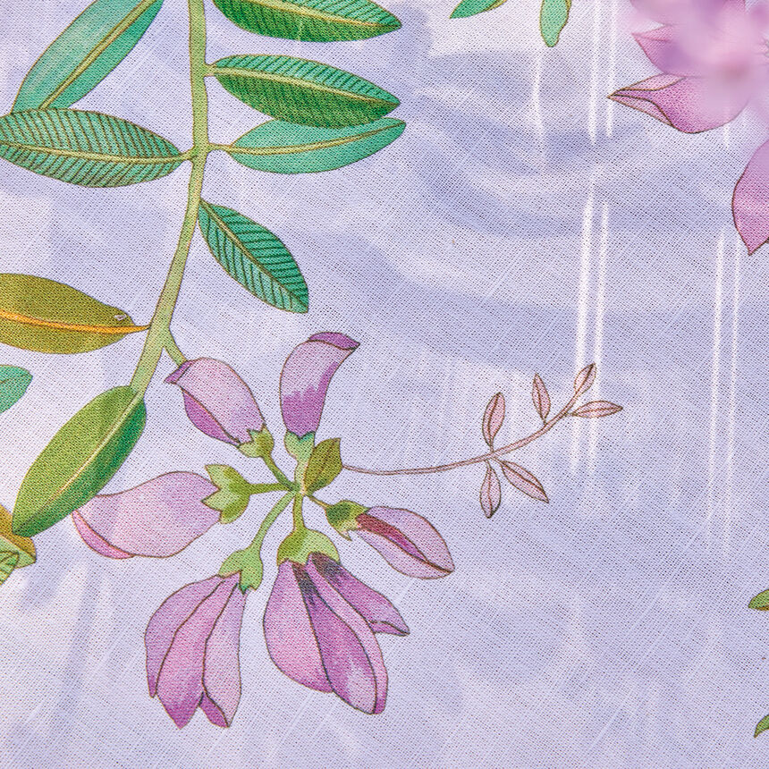 Tischl&auml;ufer Pois de senteur Floral 50x150 50% Baumwolle - 50% Leinen, , hi-res image number 2