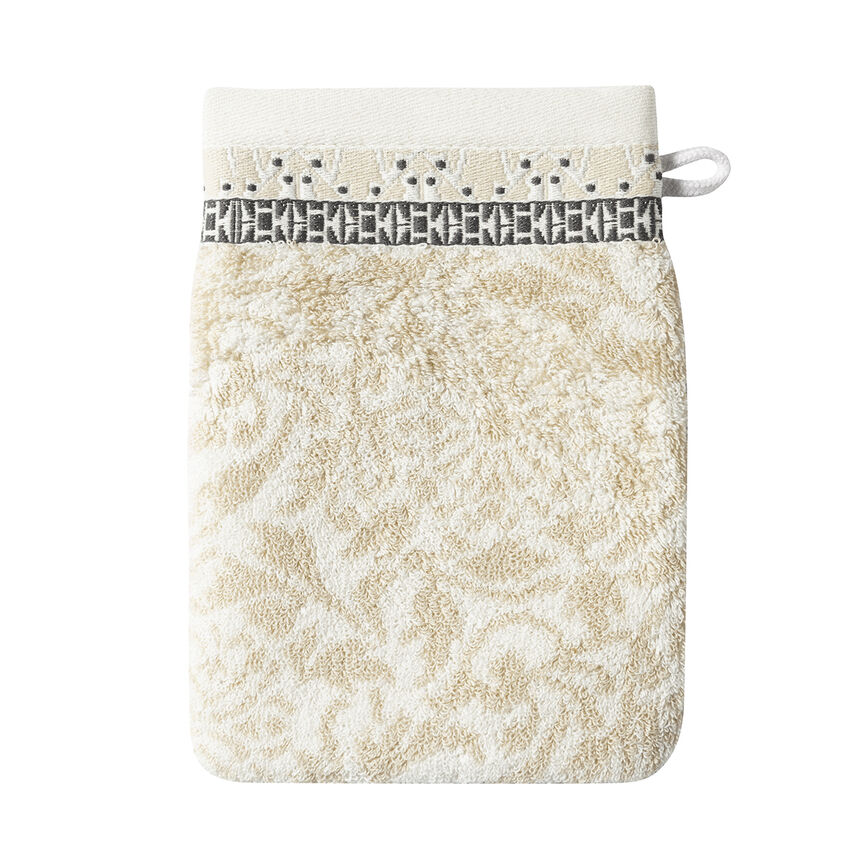 Waschhandschuh Charme Cr&egrave;me 15x22 Baumwolle, , hi-res image number 1