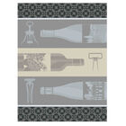 Geschirrtuch Vin en Bouteille Blanc 60x80 baumwolle, , hi-res image number 1