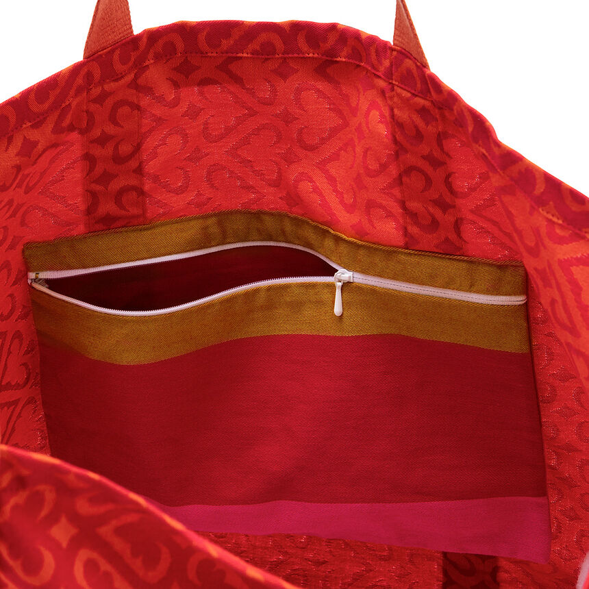 Strandtasche Mono&iuml; Capucine 76x54 100% baumwolle, , hi-res image number 2