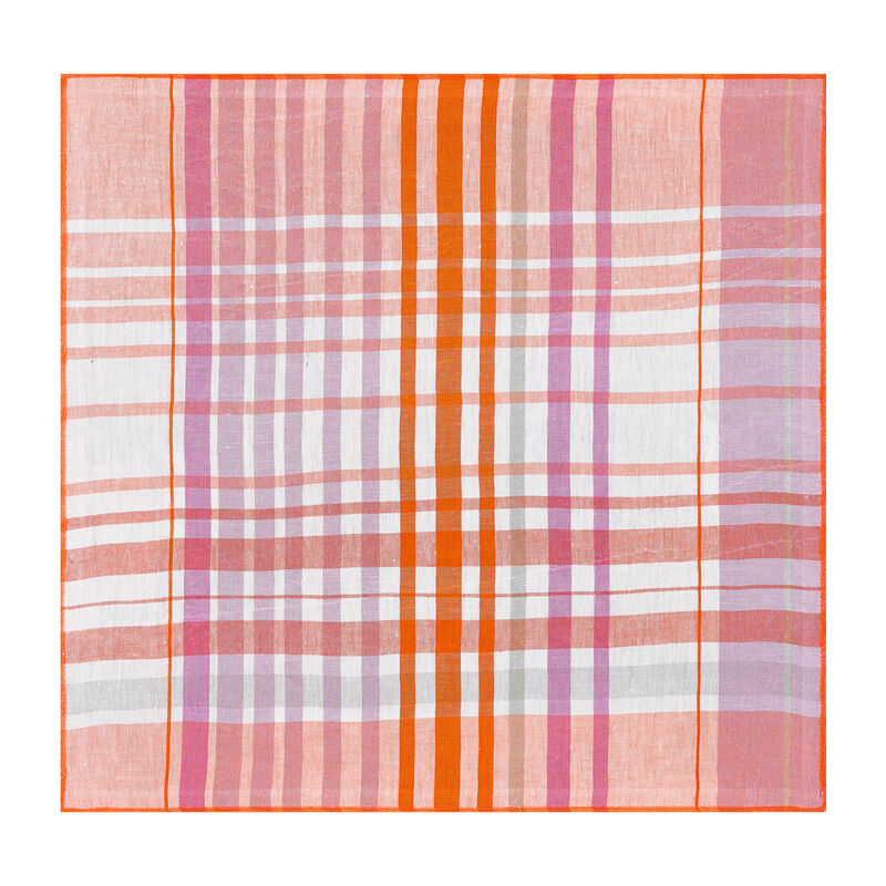 Serviette Brunch Pêche 52x52 leinen, , hi-res image number 0