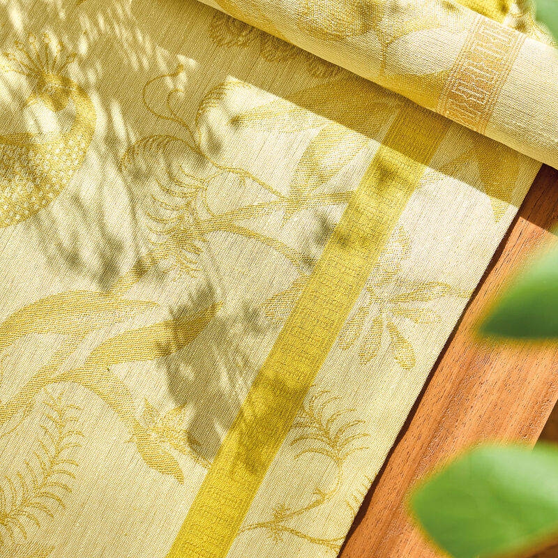 Tischläufer À l'orangerie Mimosa 50x150 100% Leinen, , hi-res image number 3