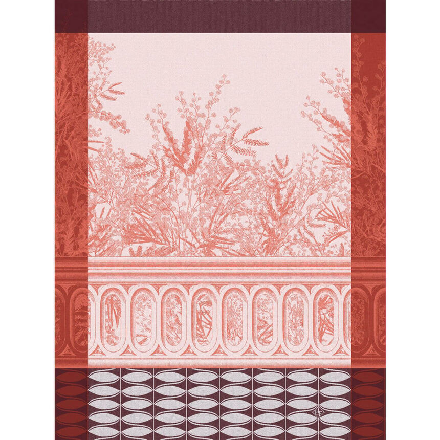 Geschirrtuch Riviera mimosa Aube 60x80 baumwolle, , hi-res image number 0