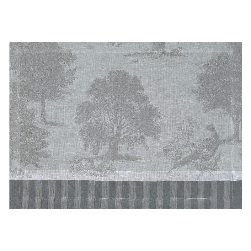 Tischset Souveraine  Argent 50x36 leinen, , hi-res