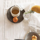 Tischdecke Nuances Blanc 150x150 50% Baumwolle - 50% Leinen, , hi-res image number 1