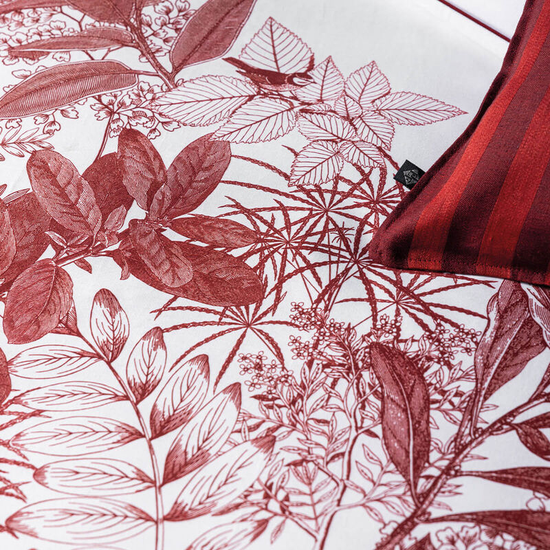 Bettbezug Feuilles en scène Goji 135X200 100% baumwolle, , hi-res image number 3