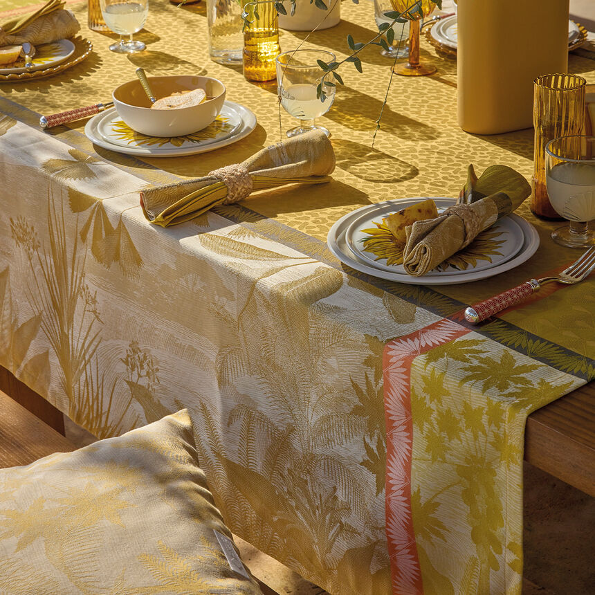 Serviette Sinhar&acirc;ja Fauve 50x50 100% baumwolle, , hi-res image number 4