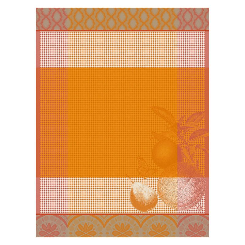 Küchenhandtuch Arrière-Pays Melon 60x80 baumwolle, , hi-res image number 0