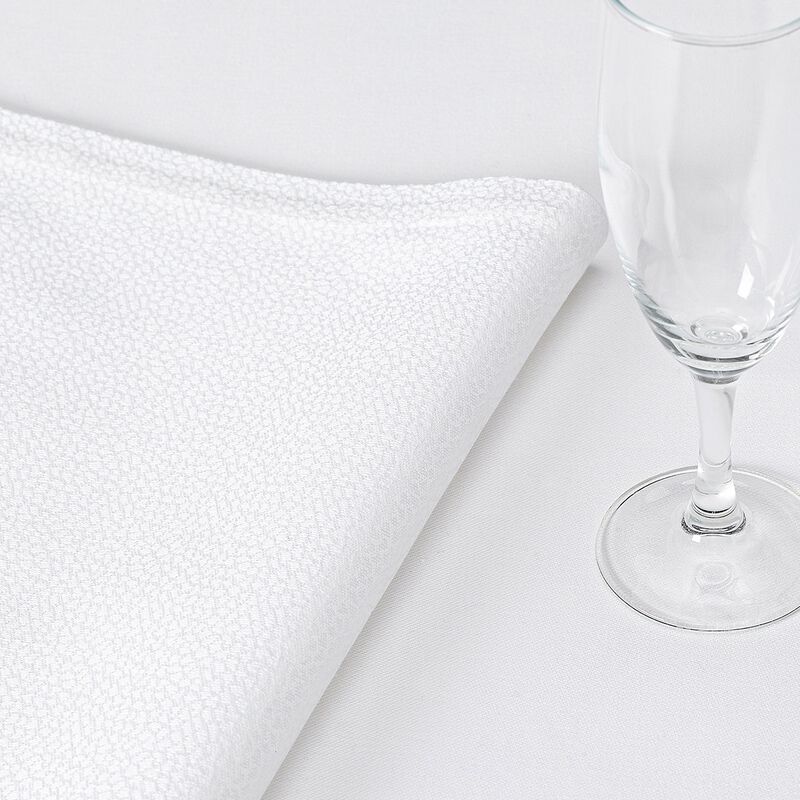 Serviette Offre White Galuchat 56x56 baumwolle, , hi-res
