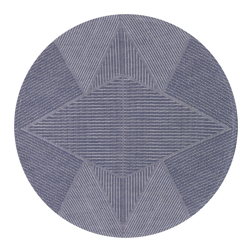 Tischset Club Etoile Denim &Oslash;42 89% baumwolle / 11% leinen, , hi-res image number 0