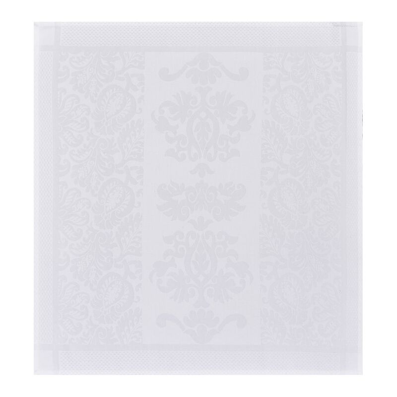 Serviette Siena Blanc Blanc 58x58 baumwolle, , hi-res